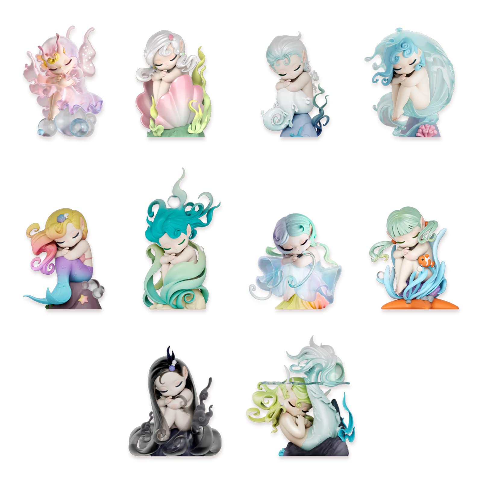 Foto 6 pulgar | Figura de Acción 52toys Sleep Sea Elves Series 1 Pieza 8 cm PVC y ABS - Venta Internacional