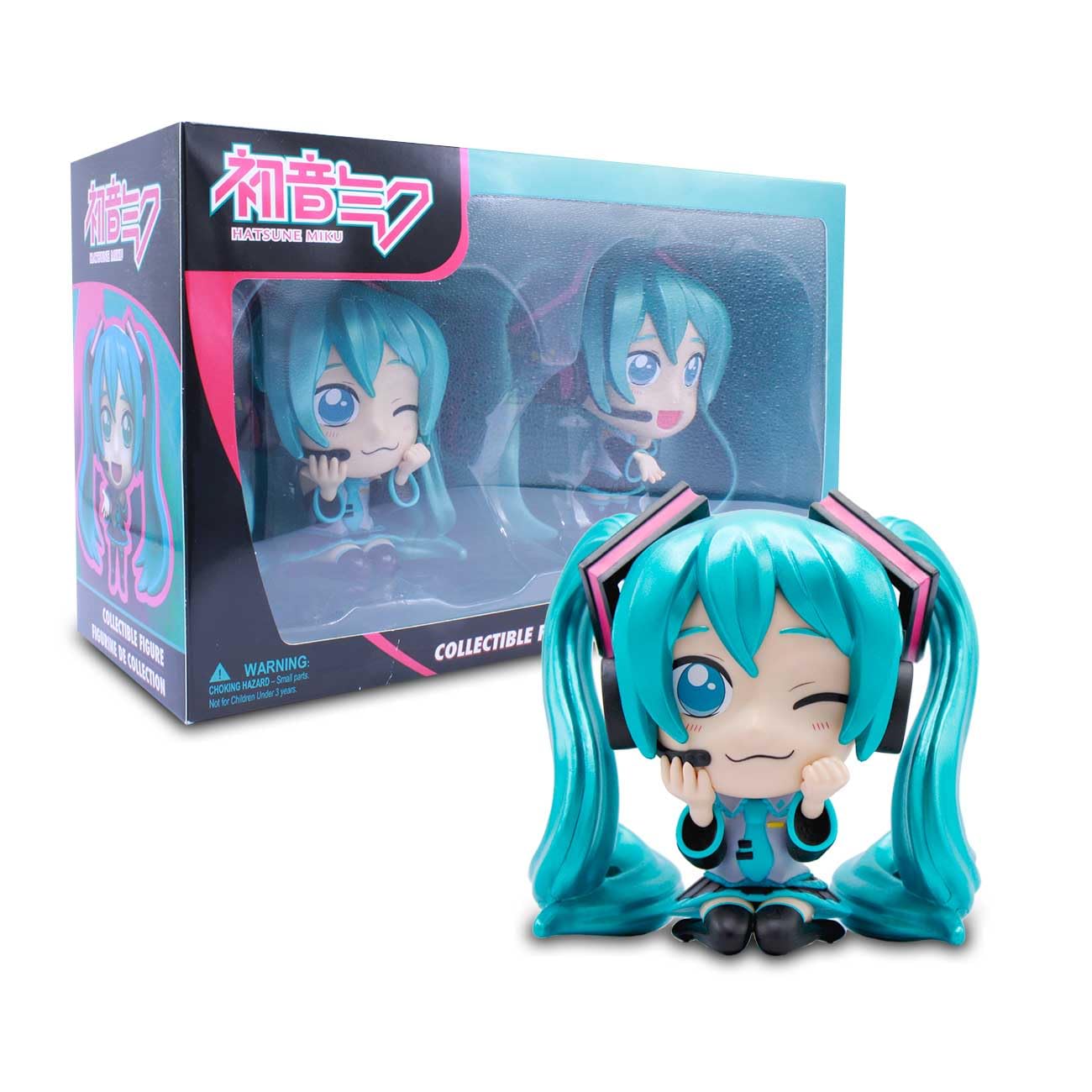 Foto 2 pulgar | Figura Just Toys LLC Hatsune Miku Metallic 2 Piezas - Venta Internacional
