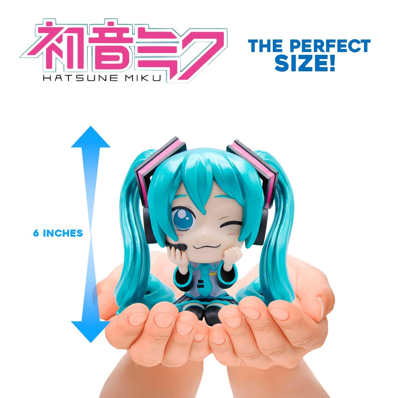 Foto 2 | Figura Just Toys LLC Hatsune Miku Metallic 2 Piezas - Venta Internacional