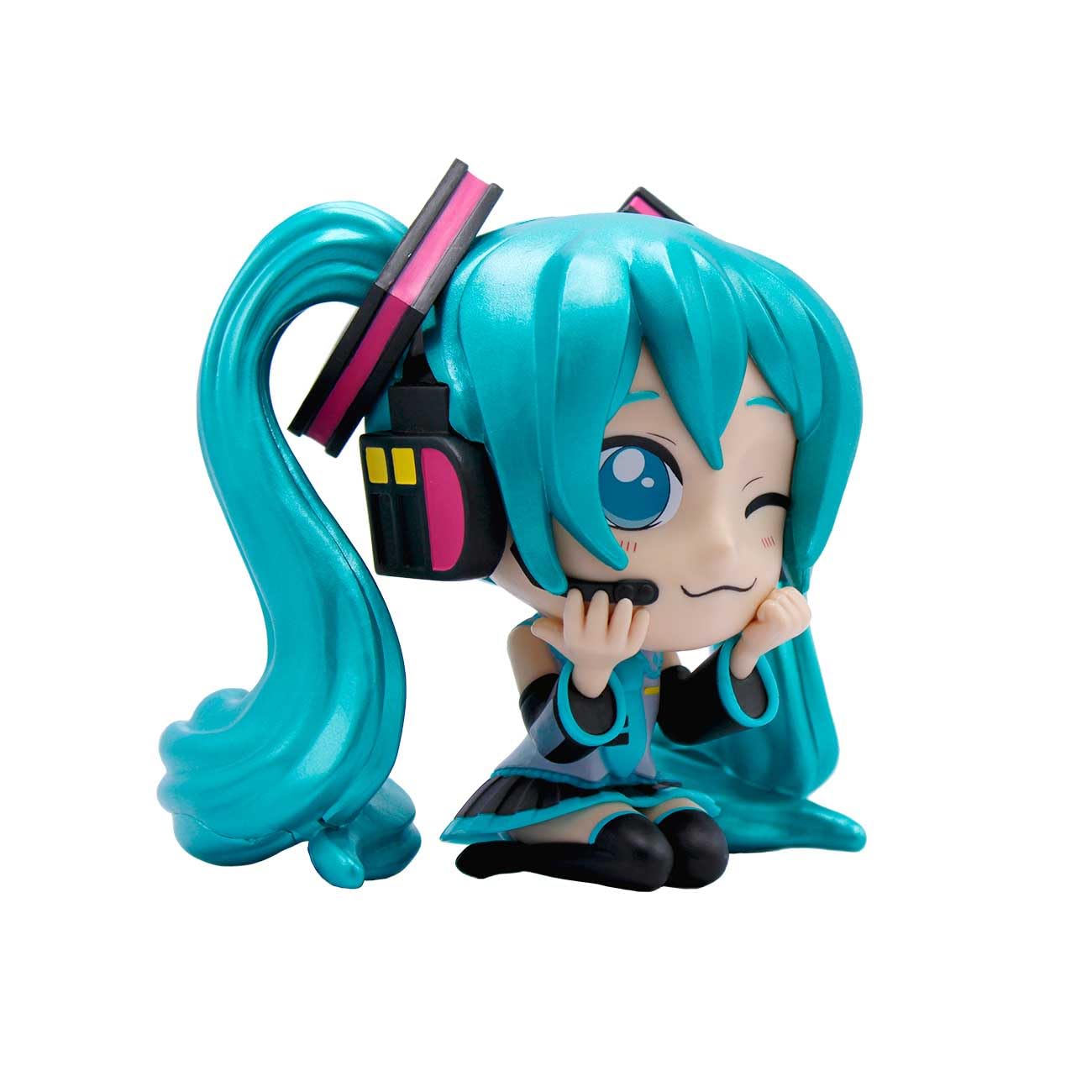 Foto 7 | Figura Just Toys LLC Hatsune Miku Metallic 2 Piezas - Venta Internacional