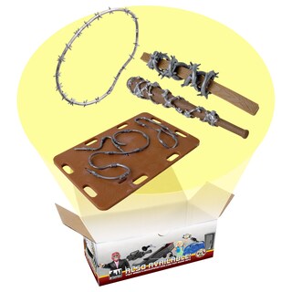 Foto 2 | Set De Accesorios De Alambre De Púas Para Figuras De Acción De Lucha Libre - Venta Internacional.