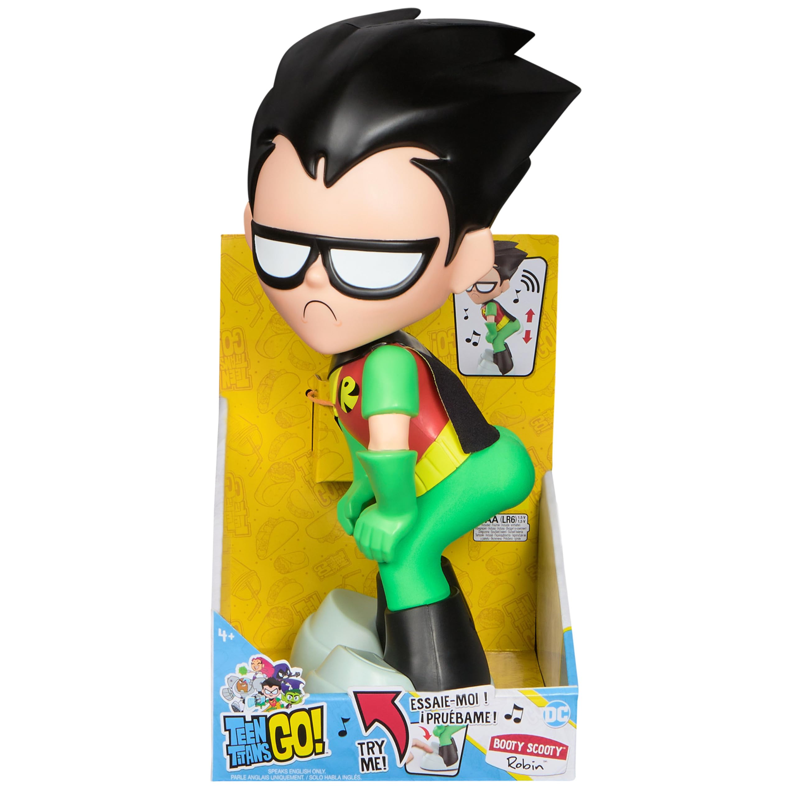 Foto 2 pulgar | Juguete Coleccionable de DC Comics Teen Titans Go! Botín: Scooty Robin - Venta Internacional