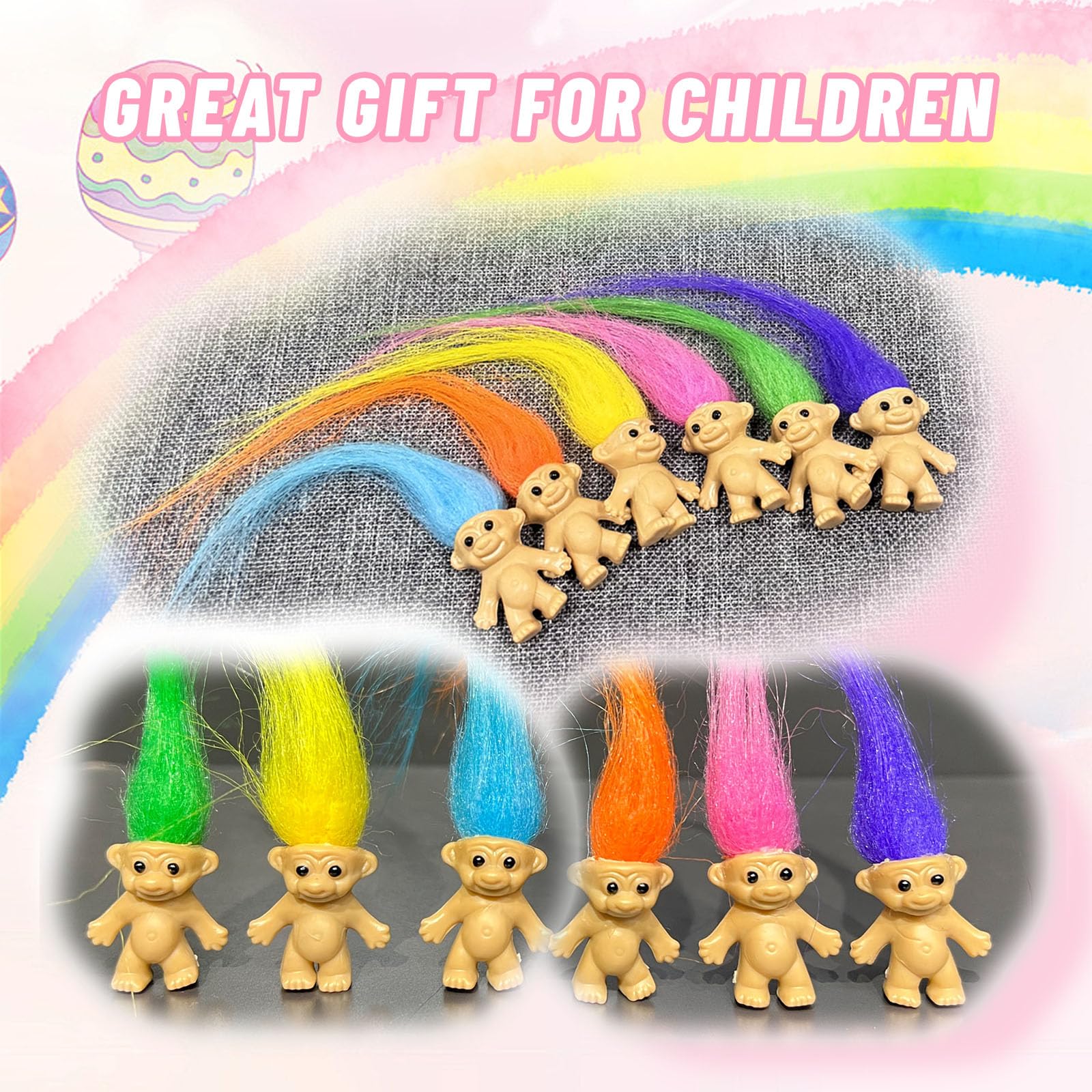 Foto 4 pulgar | Minimuñecos Troll Yintlilocn 30 Piezas 0.78 Pulgadas - Venta Internacional