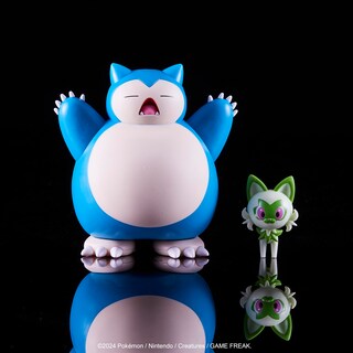 Foto 2 | Pack De Figuras Pokémon Battle Sprigatito De 5 Cm Y Snorlax De 11 Cm - Venta Internacional.