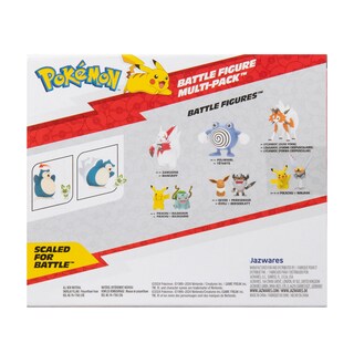 Foto 3 | Pack De Figuras Pokémon Battle Sprigatito De 5 Cm Y Snorlax De 11 Cm - Venta Internacional.