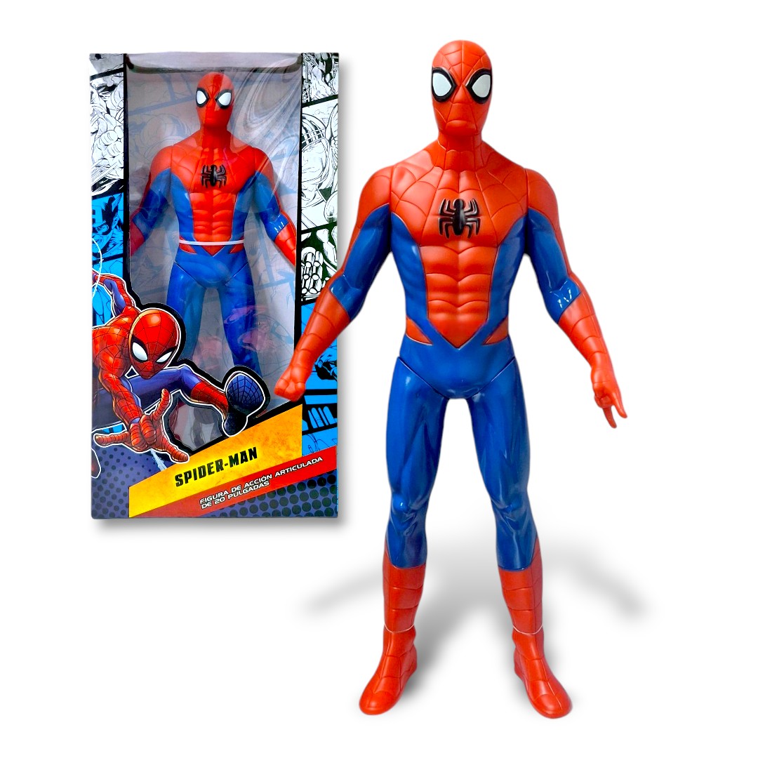 Cyc Figura Accion Super Heroe Spiderman Marvel 50cm Avengers Mt-sp20-01tm Juguete De Importacion
