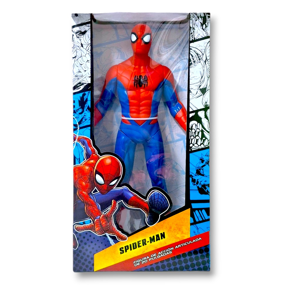 Foto 3 pulgar | Cyc Figura Accion Super Heroe Spiderman Marvel 50cm Avengers Mt-sp20-01tm Juguete De Importacion