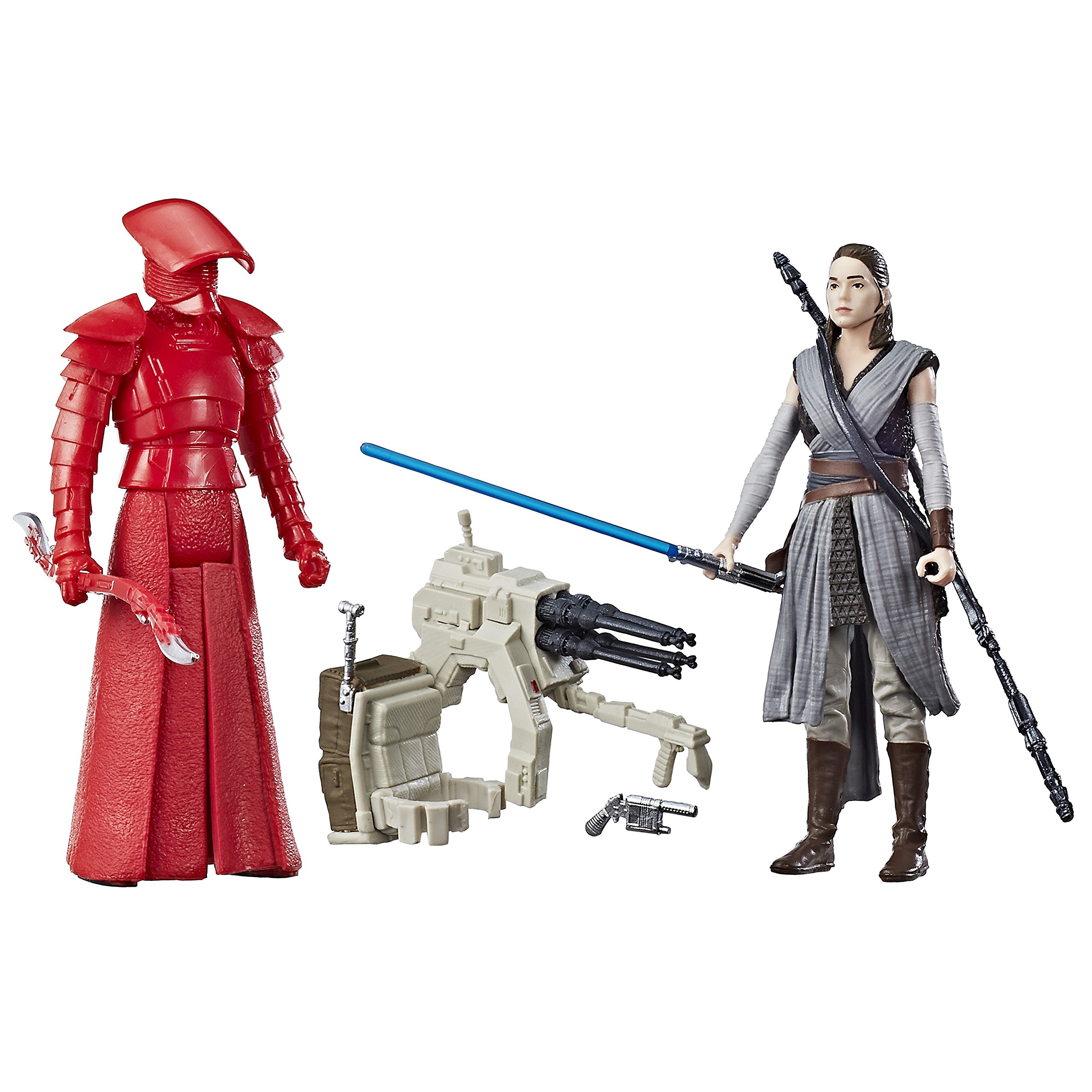 Figura De Acción Star Wars Rey (jedi Training) & Elite Praetorian - Venta Internacional.