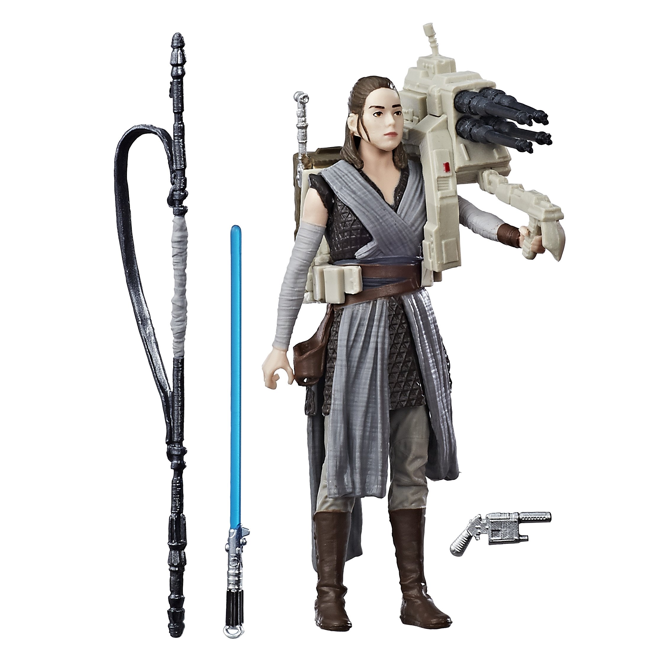 Foto 3 pulgar | Figura De Acción Star Wars Rey (jedi Training) & Elite Praetorian - Venta Internacional.