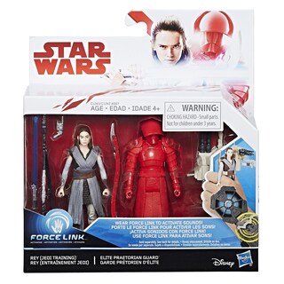 Foto 3 | Figura De Acción Star Wars Rey (jedi Training) & Elite Praetorian - Venta Internacional.