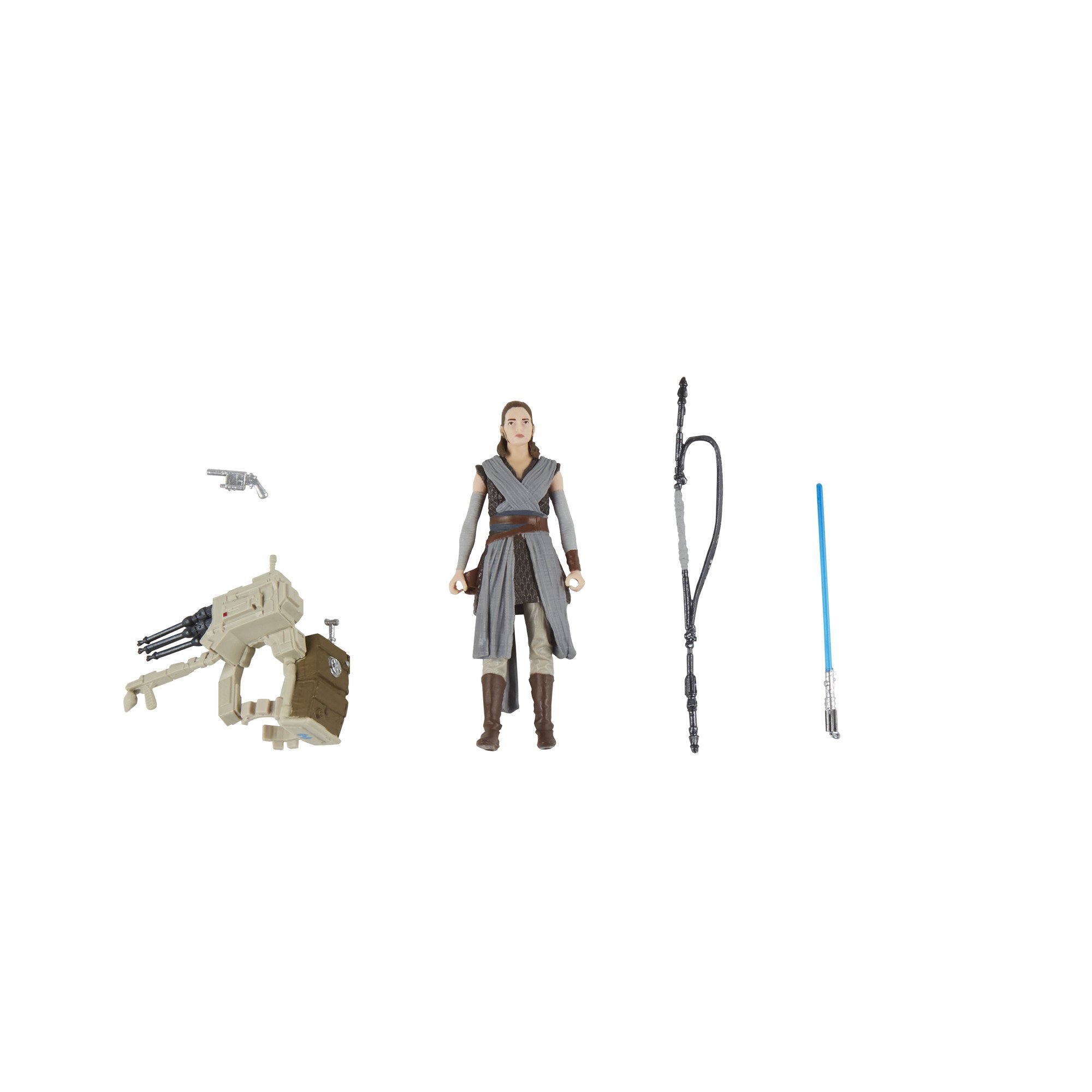 Foto 8 pulgar | Figura De Acción Star Wars Rey (jedi Training) & Elite Praetorian - Venta Internacional.