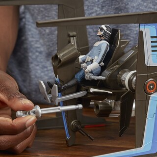Foto 7 | Toy Star Wars Force Canto Bight Police Speeder Con Figura - Venta Internacional.