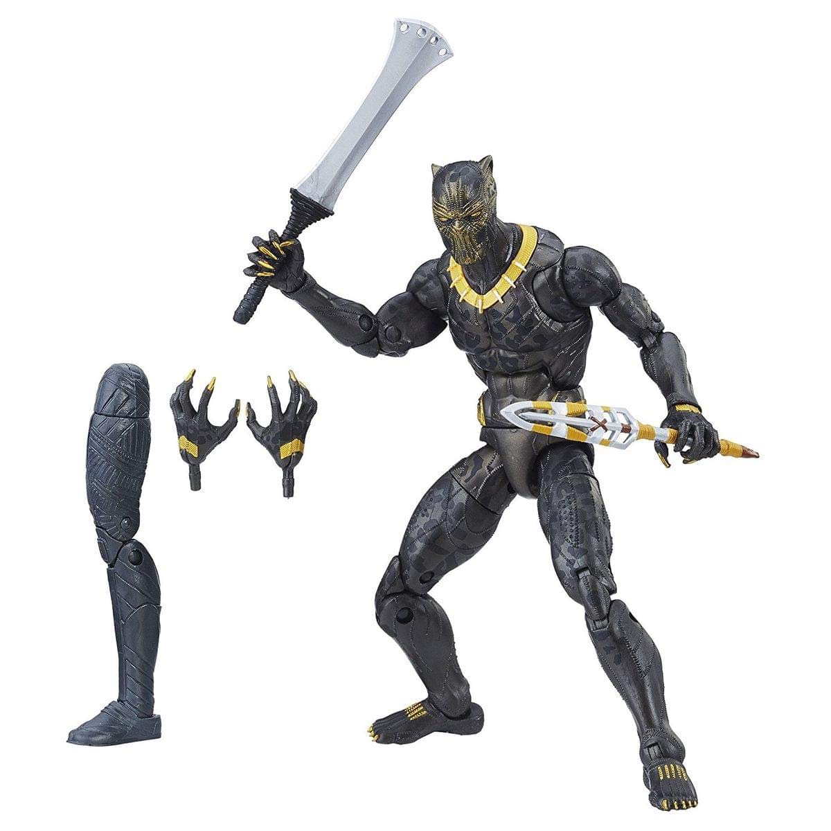 Figura De Acción Marvel Black Panther Legends Erik Killmonger - Venta Internacional.