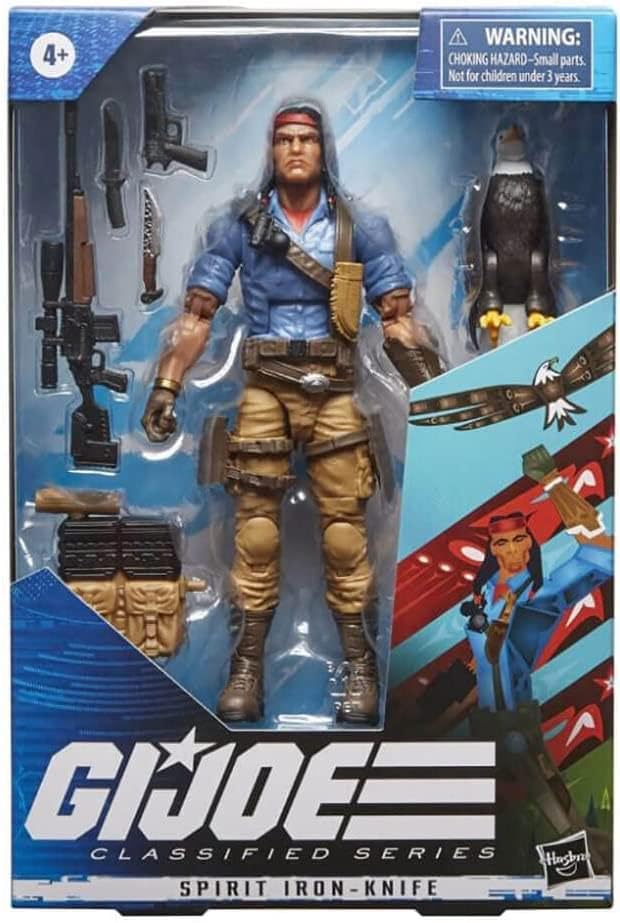 Foto 3 pulgar | Figura De Acción G.i. Joe Classified Series Spirit Iron-knife - Venta Internacional.
