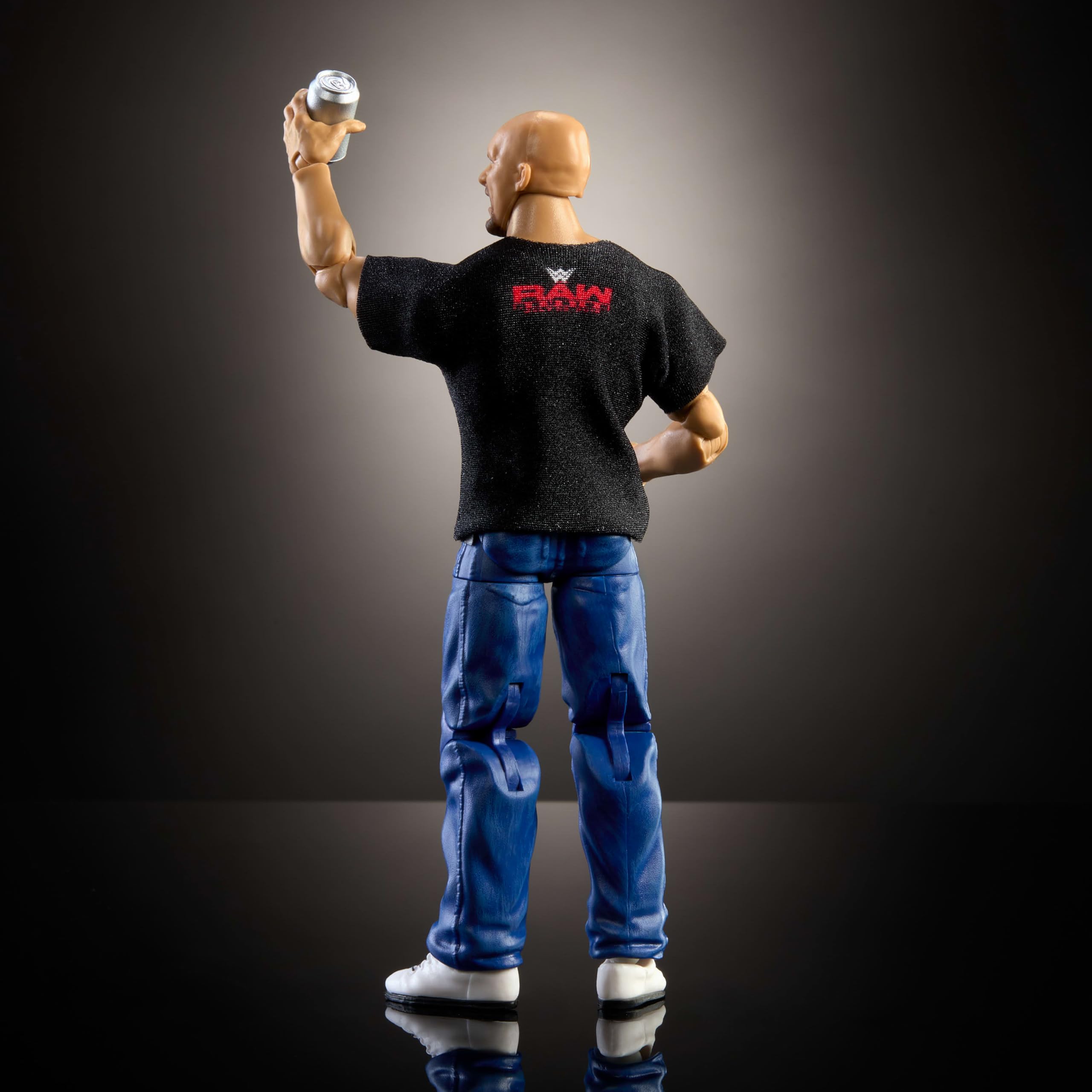 Foto 6 | Figura De Acción Mattel Wwe Top Picks Elite Stone Cold 15 Cm - Venta Internacional.