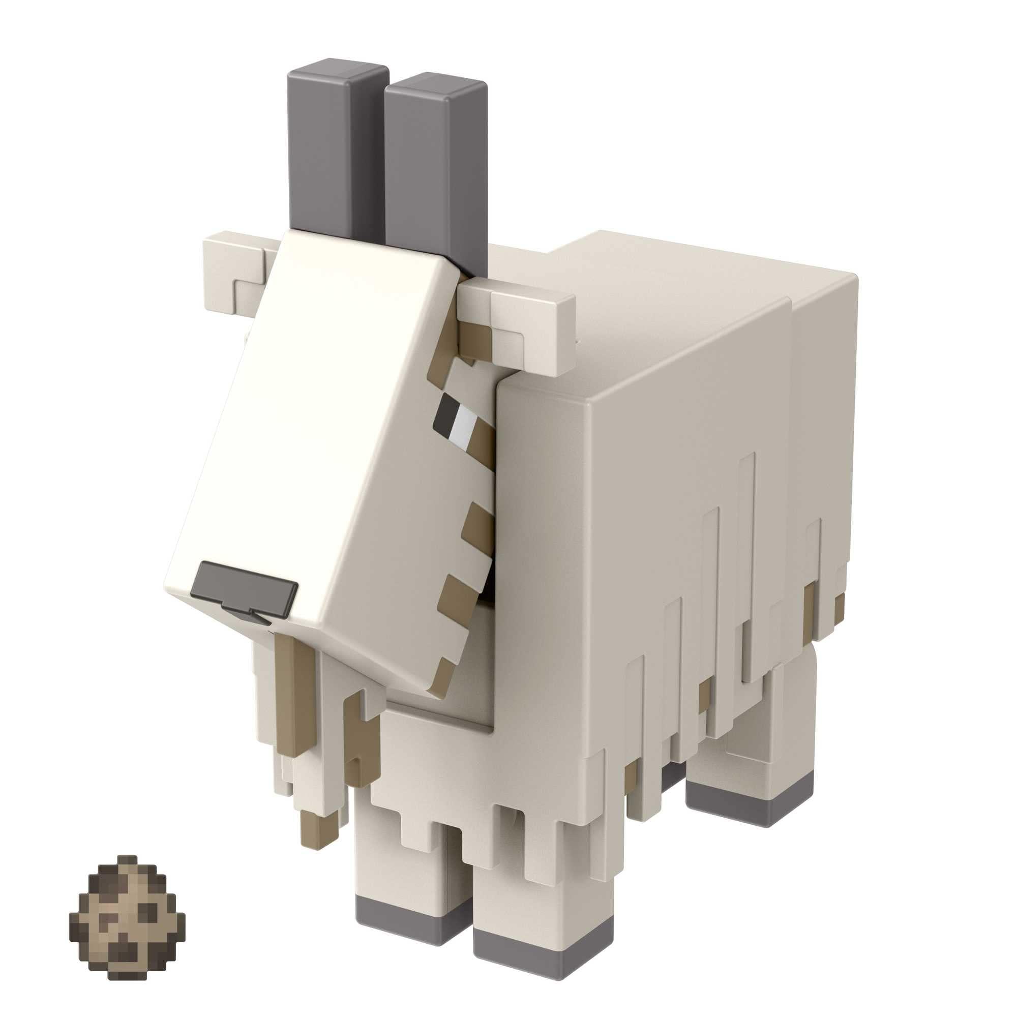 Figura De Acción Mattel Minecraft Goat Con Build-a-portal De 3.25 Pulgadas - Venta Internacional.
