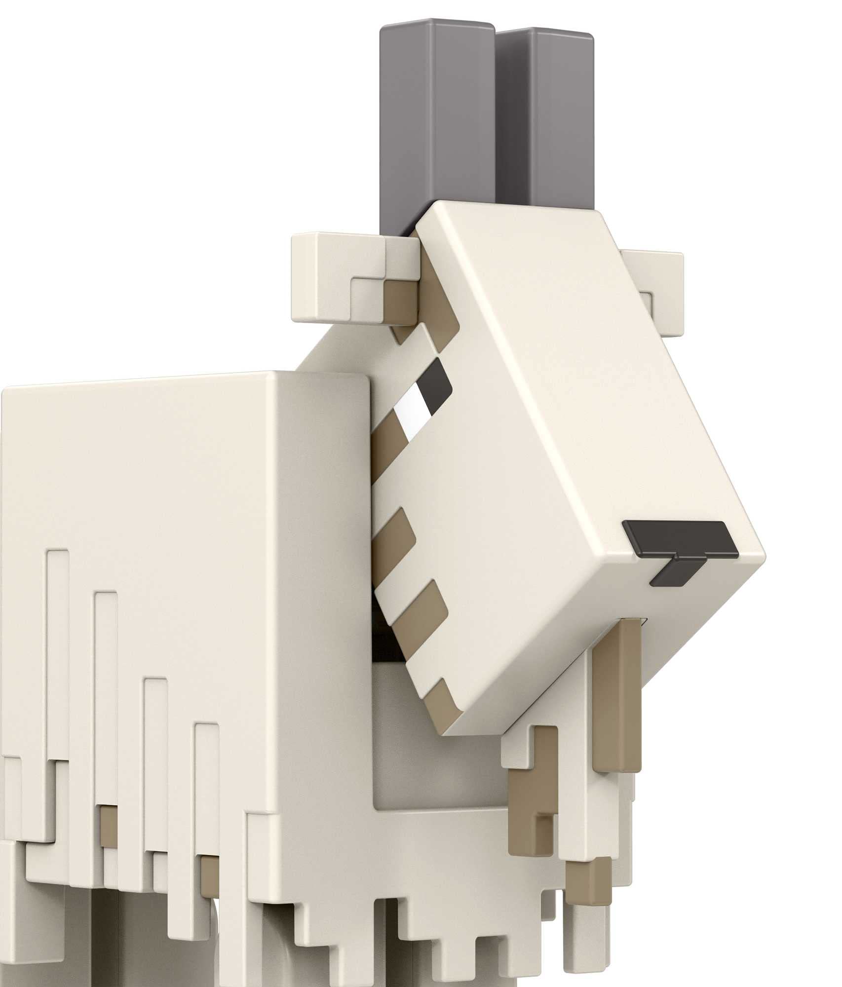 Foto 3 | Figura De Acción Mattel Minecraft Goat Con Build-a-portal De 3.25 Pulgadas - Venta Internacional.