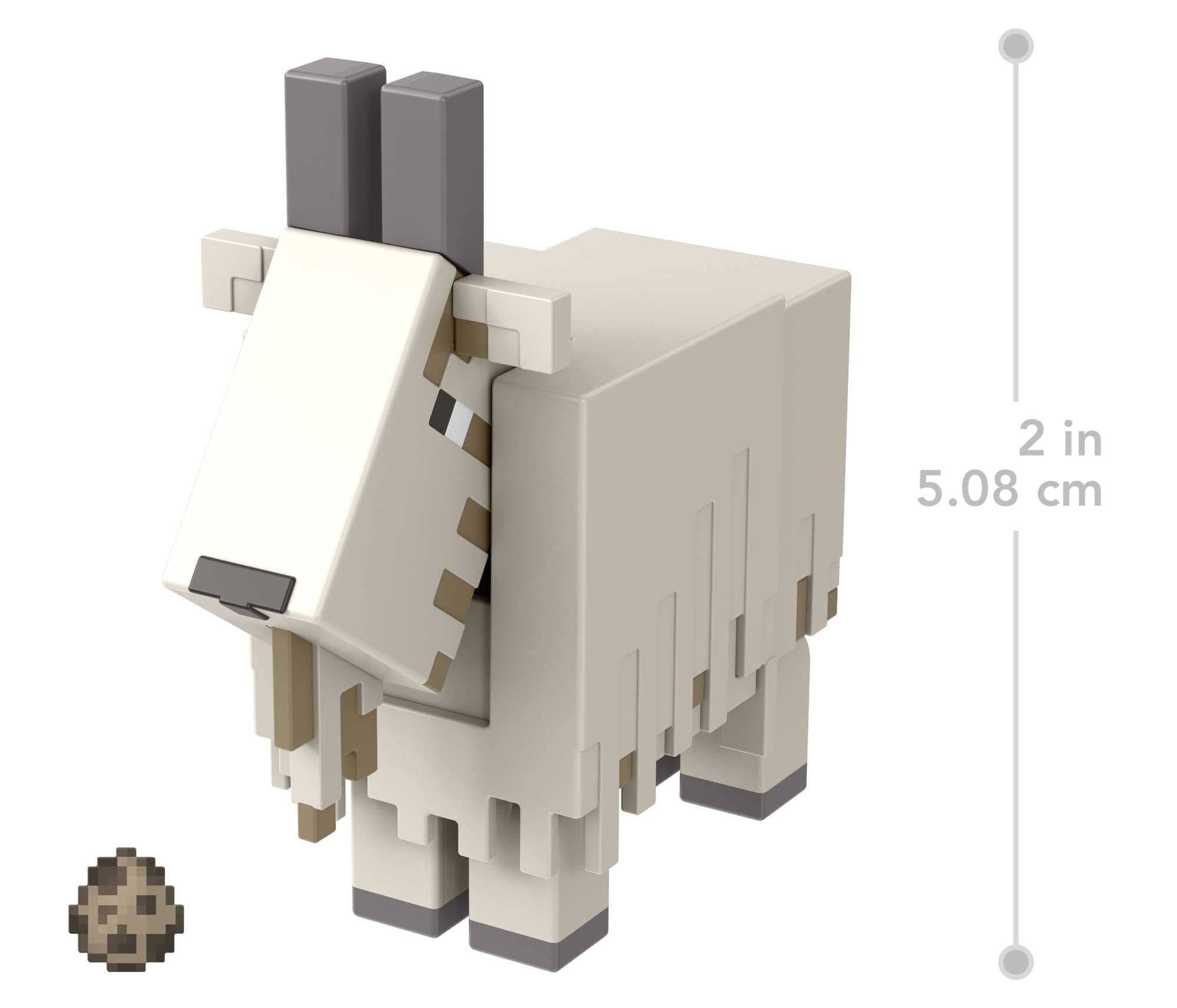 Foto 5 pulgar | Figura De Acción Mattel Minecraft Goat Con Build-a-portal De 3.25 Pulgadas - Venta Internacional.