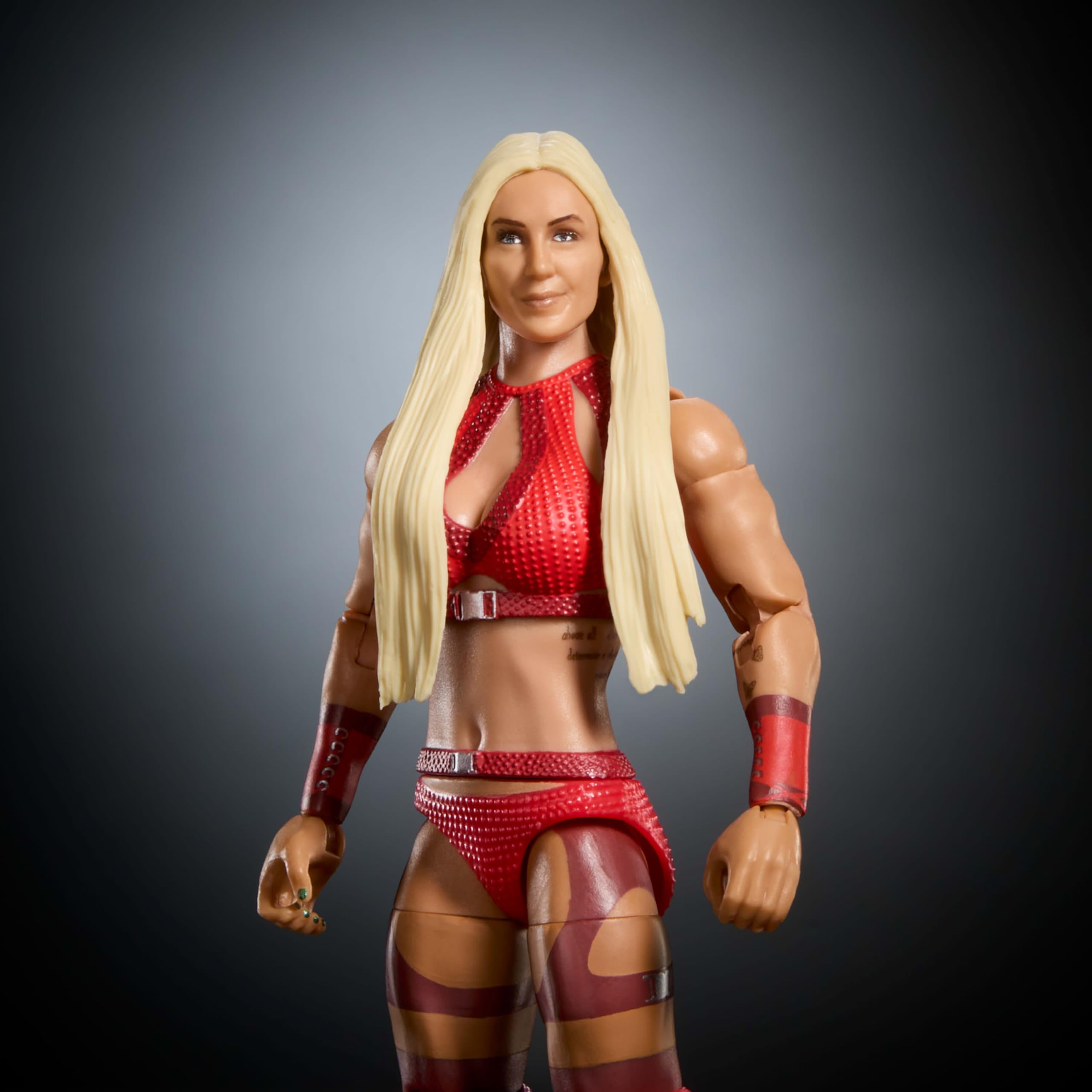 Foto 5 pulgar | Figura De Acción Mattel Wwe Elite Collection Charlotte Flair - Venta Internacional.