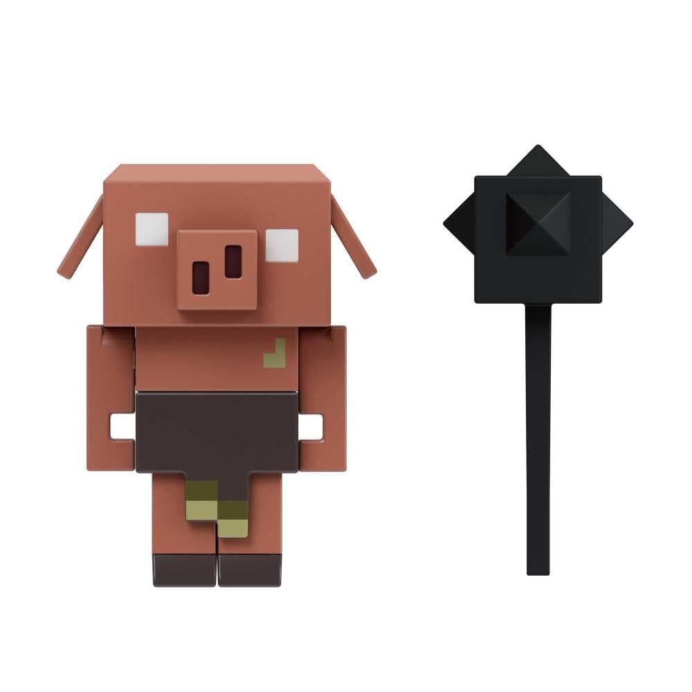 Figuras De Acción Mattel Minecraft Legends Piglin Runt - Venta Internacional.