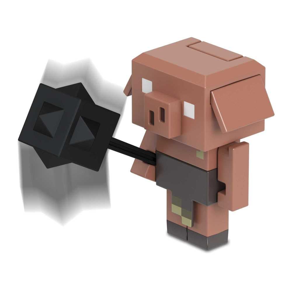 Foto 8 pulgar | Figuras De Acción Mattel Minecraft Legends Piglin Runt - Venta Internacional.