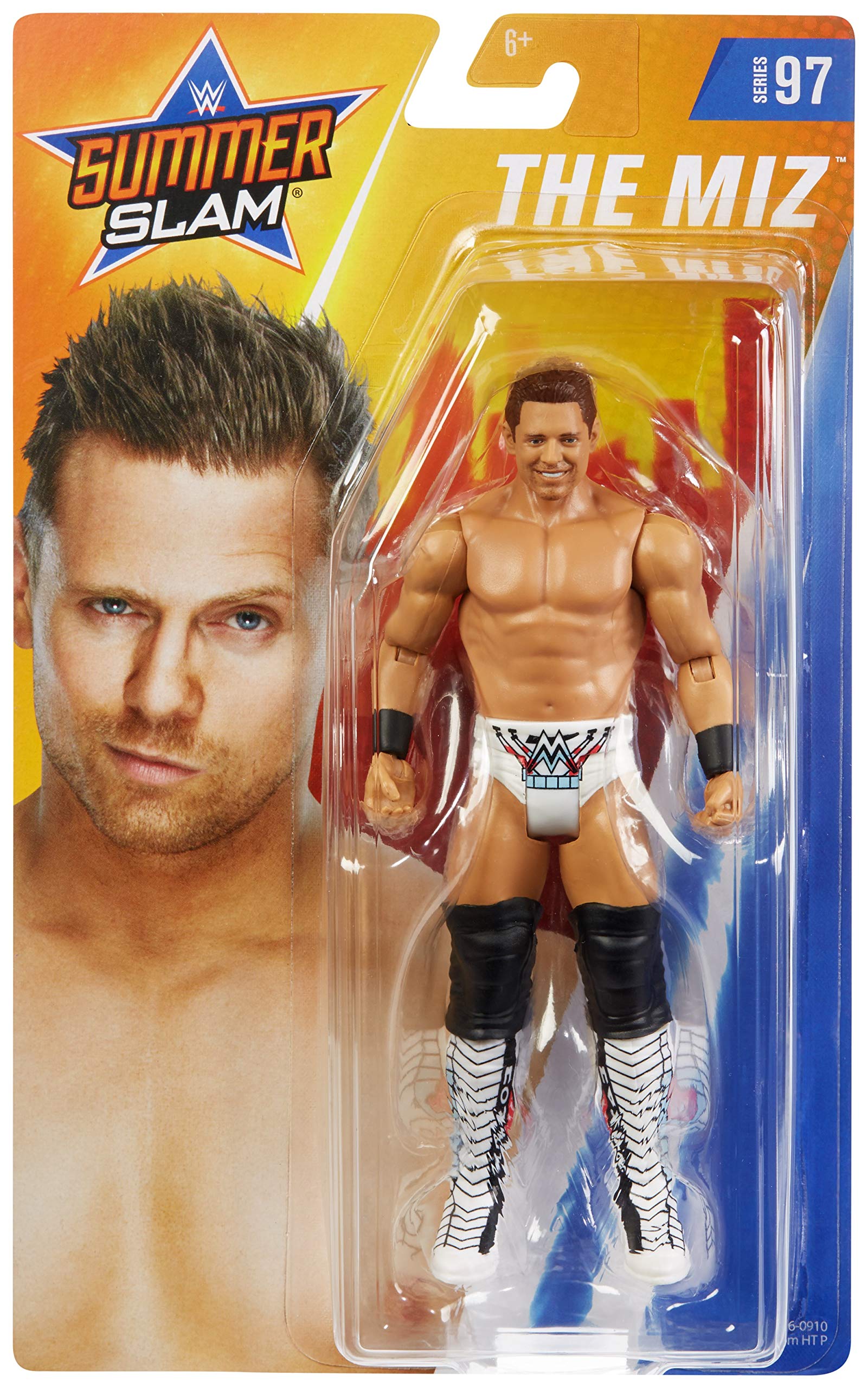 Foto 6 pulgar | Figura De Acción Wwe Summerslam The Miz 15cm Mattel - Venta Internacional.