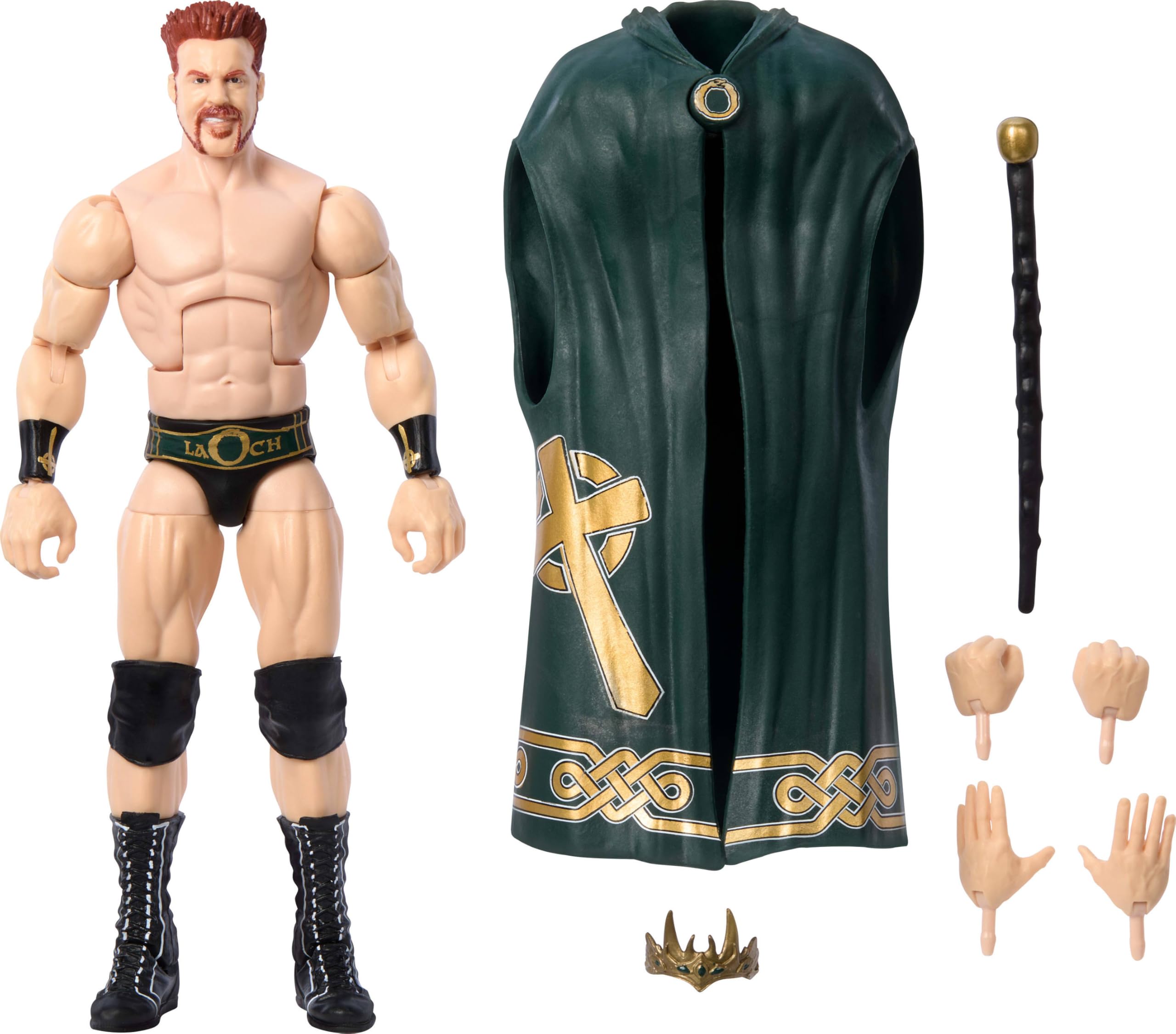 Figura De Acción Mattel Wwe Elite King Sheamus 6 Pulgadas 2025 - Venta Internacional.