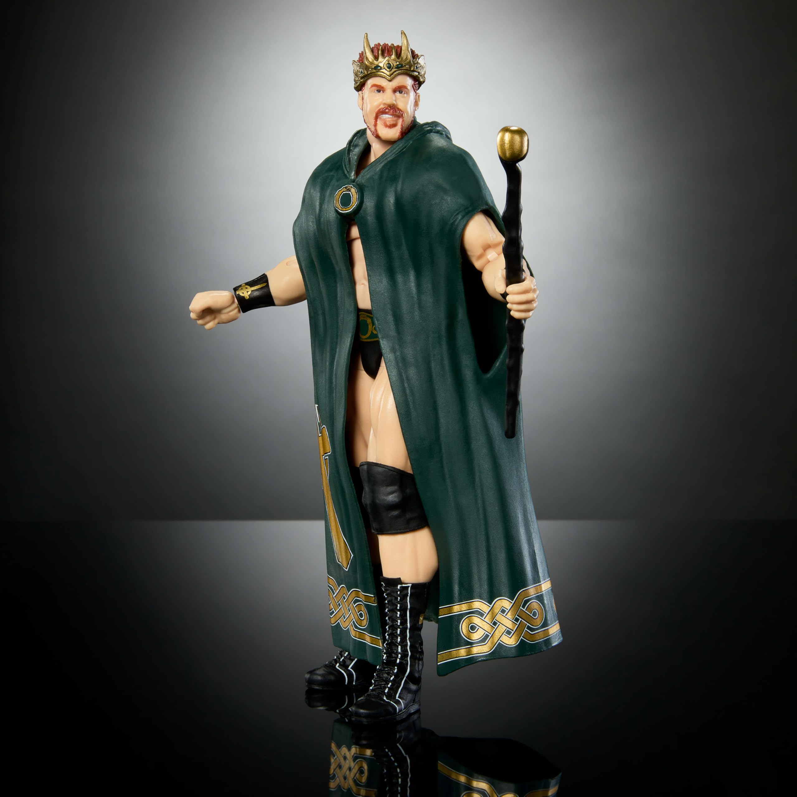 Foto 5 pulgar | Figura De Acción Mattel Wwe Elite King Sheamus 6 Pulgadas 2025 - Venta Internacional.