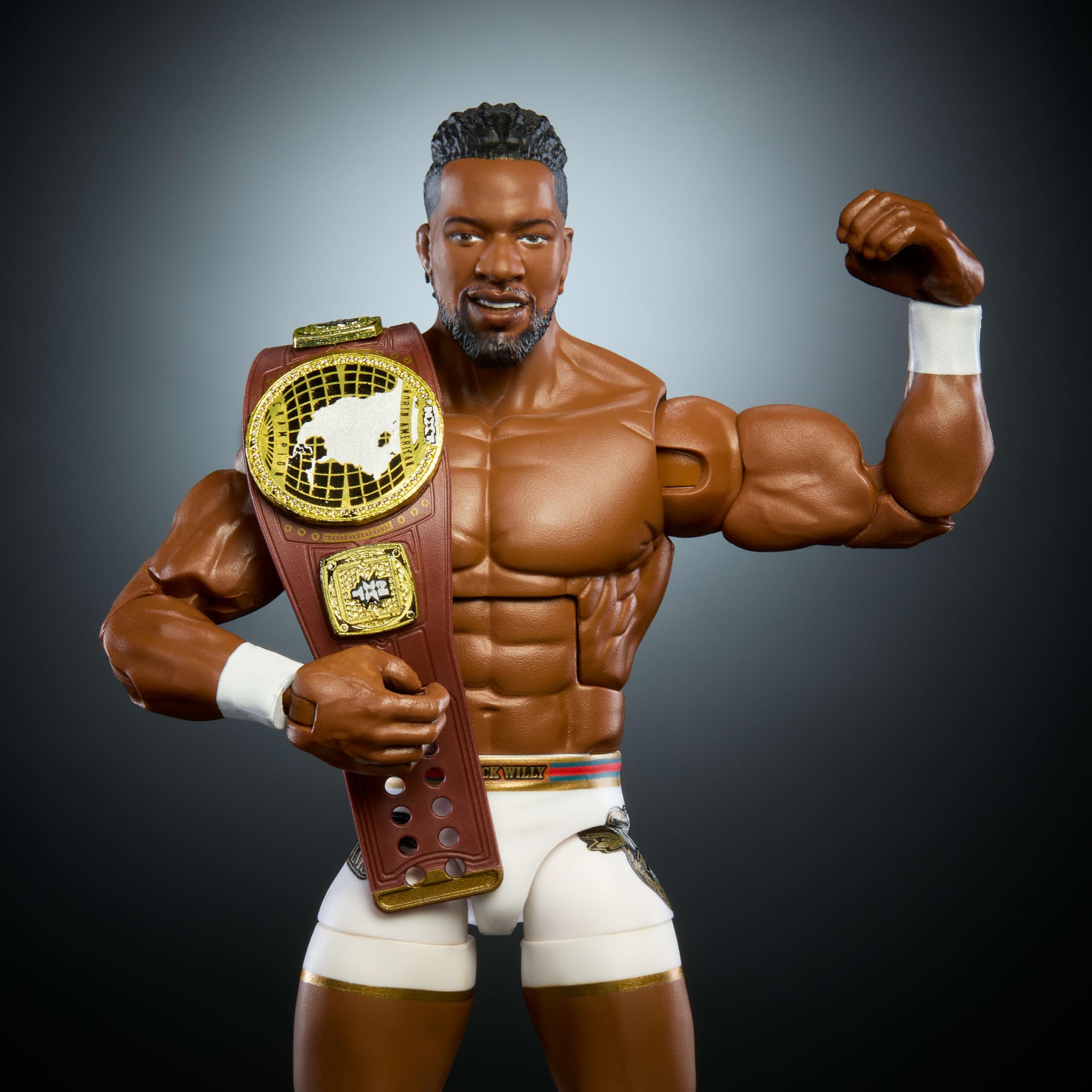 Foto 3 | Figura De Acción Mattel Wwe Elite Trick Williams Series #113 - Venta Internacional.