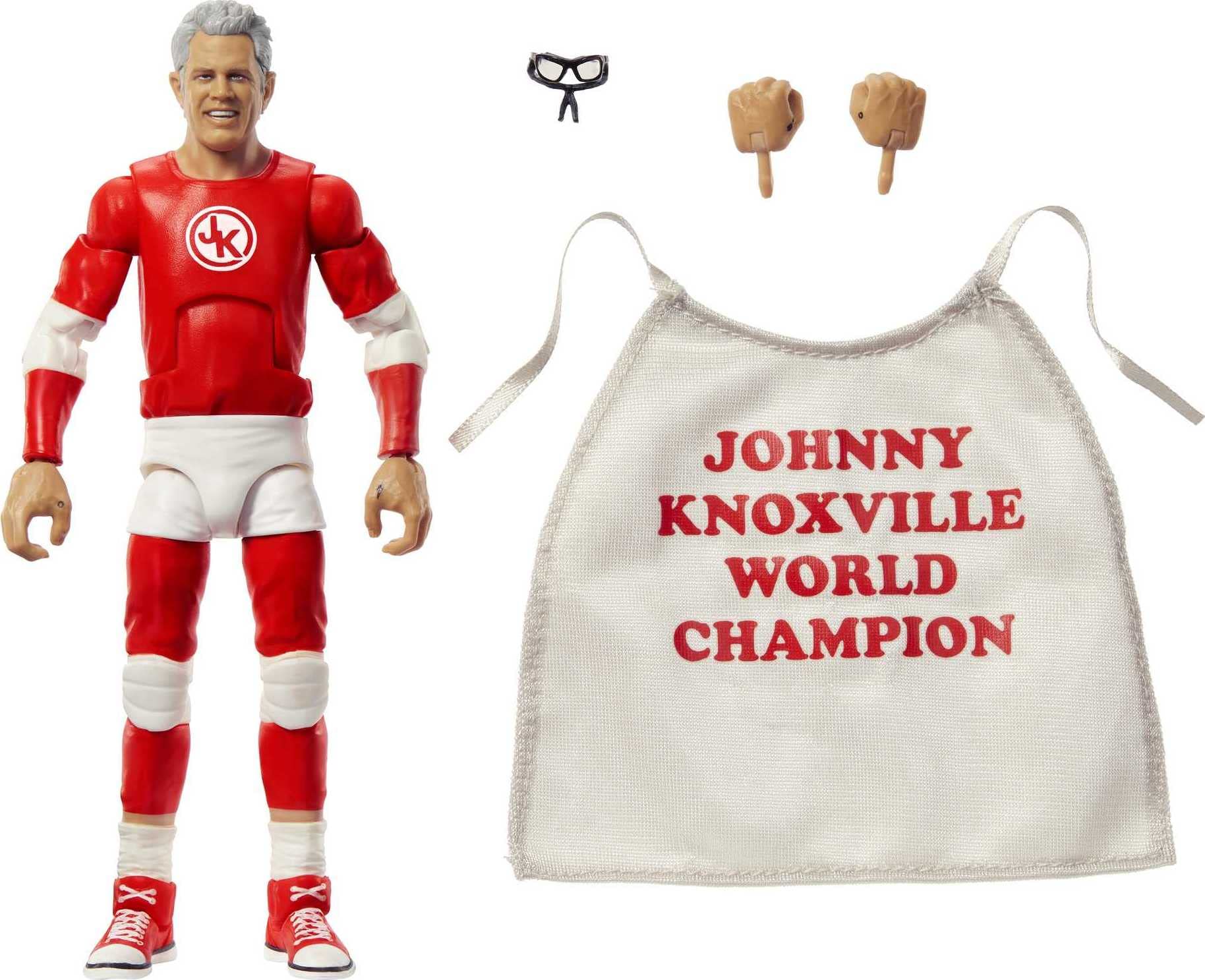 Foto 1 | Figura De Acción Mattel Wwe Johnny Knoxville Elite Collection - Venta Internacional.
