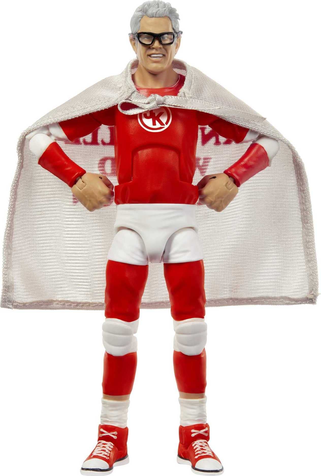 Foto 5 pulgar | Figura De Acción Mattel Wwe Johnny Knoxville Elite Collection - Venta Internacional.