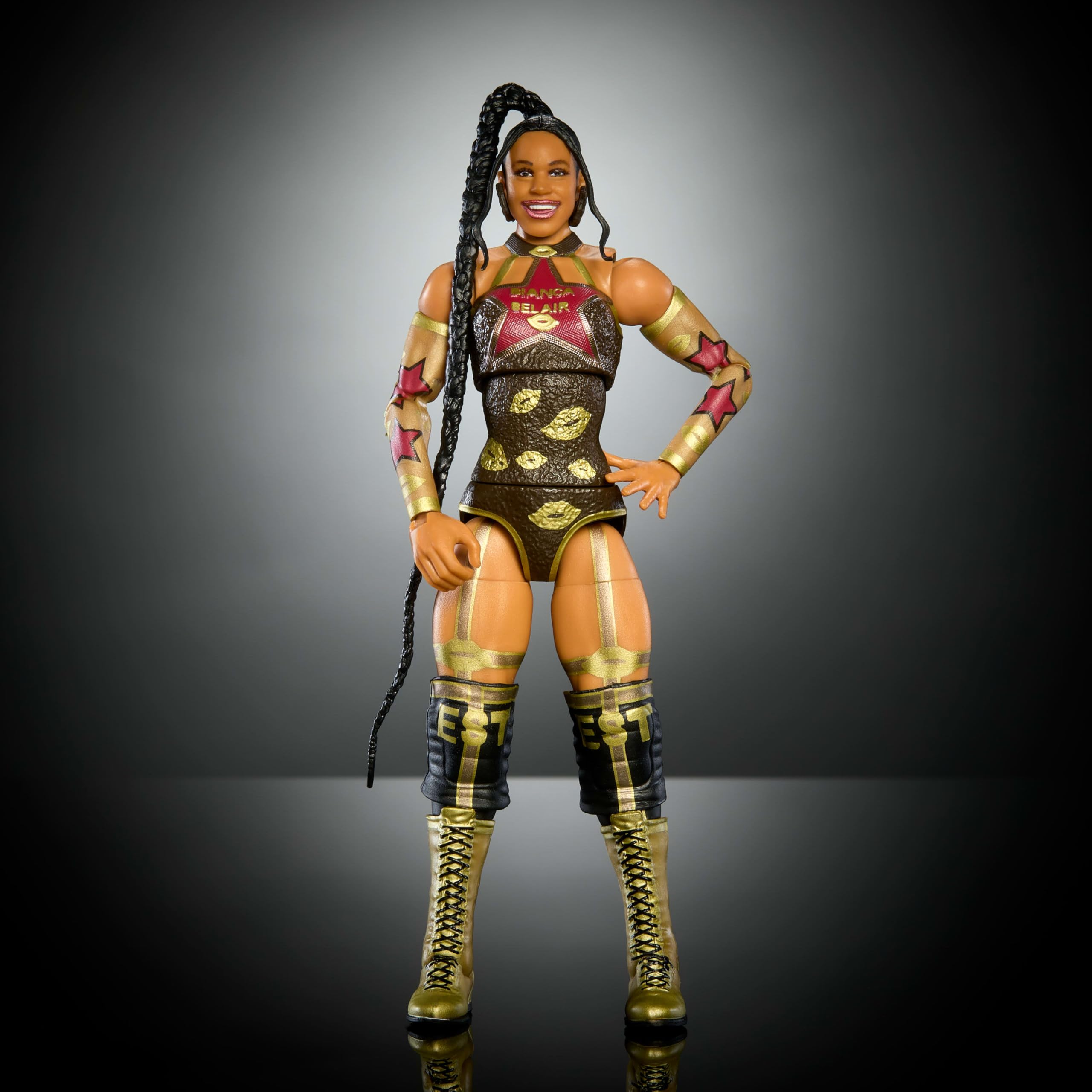 Foto 5 pulgar | Figura De Acción Mattel Wwe Elite Collection Bianca Belair - Venta Internacional.