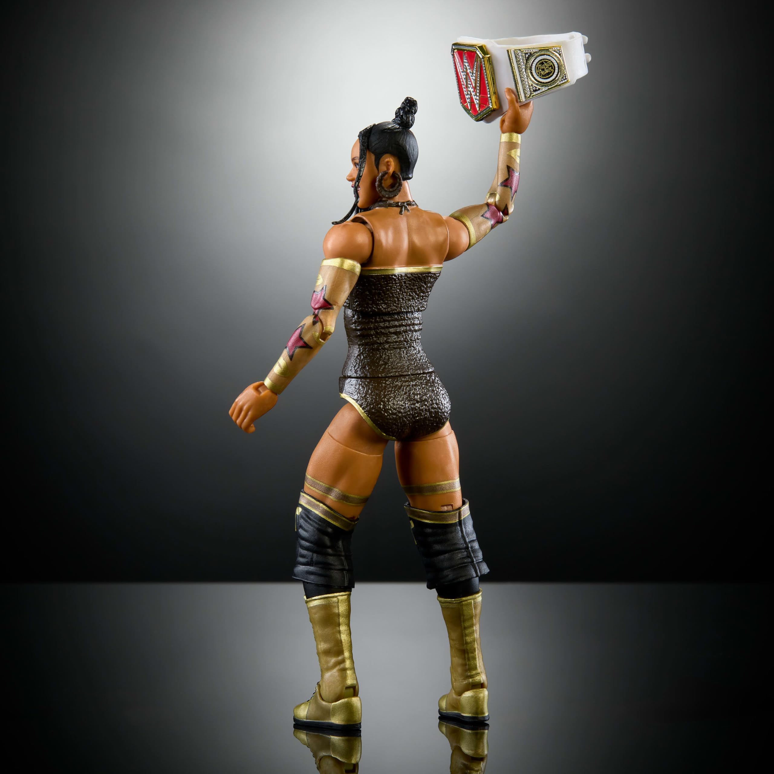 Foto 7 pulgar | Figura De Acción Mattel Wwe Elite Collection Bianca Belair - Venta Internacional.