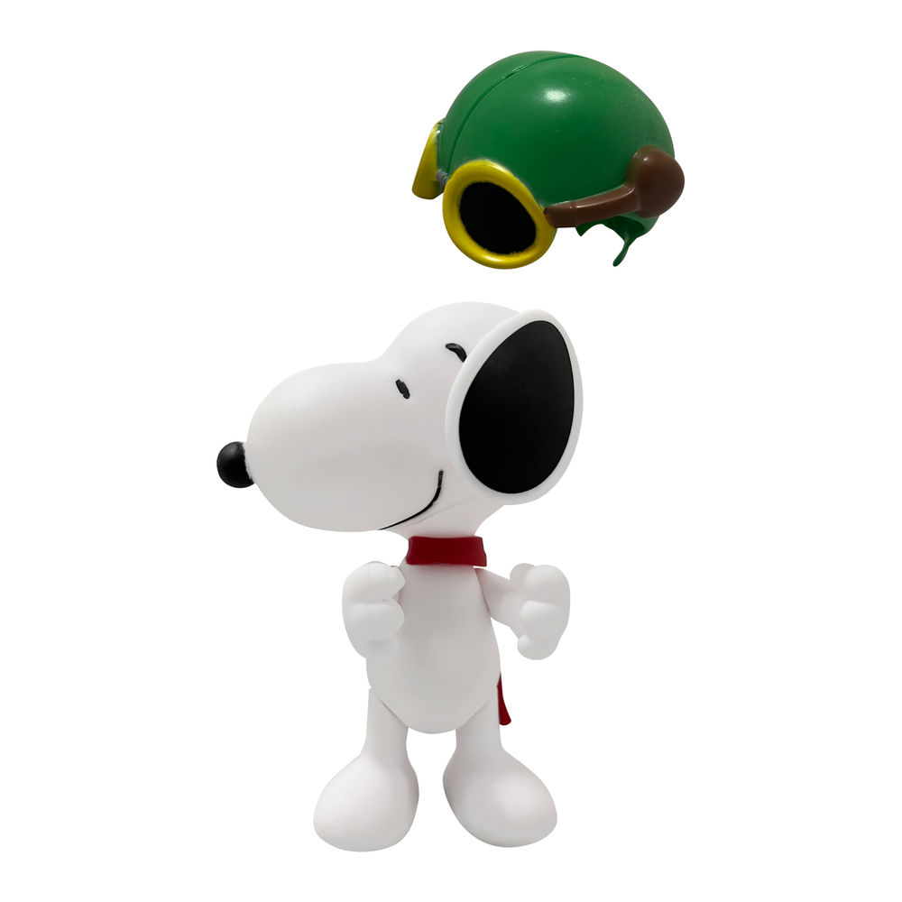 Foto 8 pulgar | Figura Articulada Ruz Peanuts (snoopy Aviador 10 Cm Blanco)