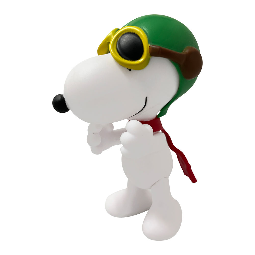 Foto 9 pulgar | Figura Articulada Ruz Peanuts (snoopy Aviador 10 Cm Blanco)