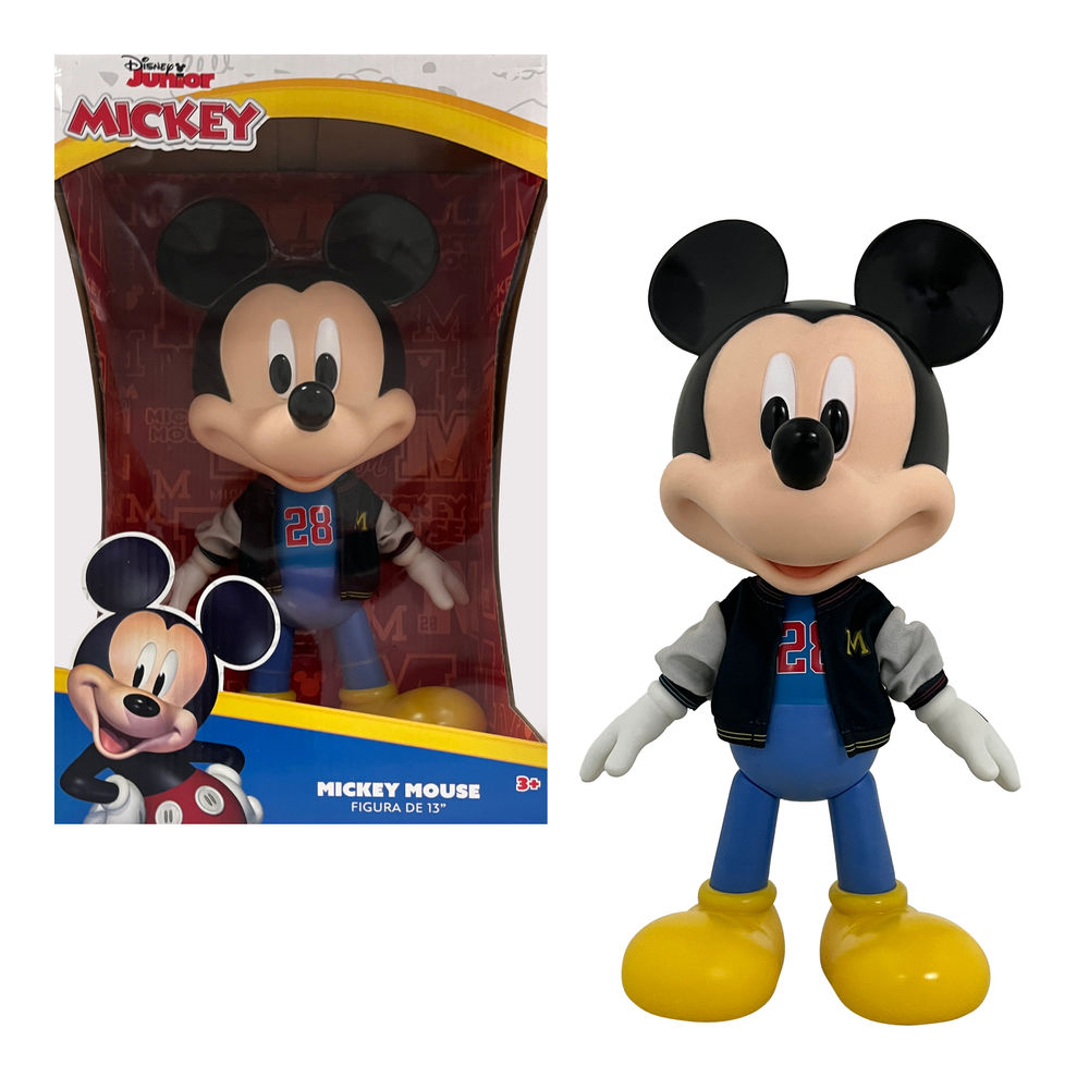 Foto 1 | Figura Articulada Ruz Disney ( Mickey Mouse 32 Cm Negro)