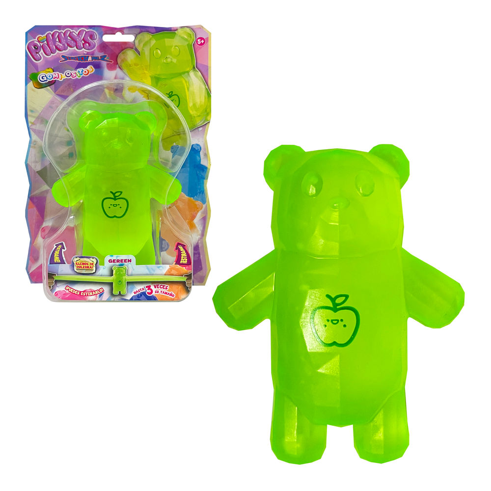 Foto 2 pulgar | Figura Estirable Ruz Pikkys Gomi-ositos (gereen 12 Cm Verde)