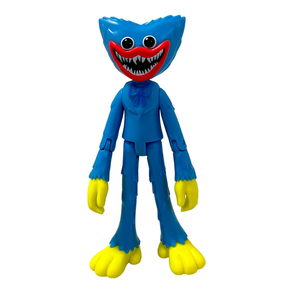 Foto 6 pulgar | Figura Articulada Ruz Poppy Playtime (huggy Wuggy 13 Cm Azul)