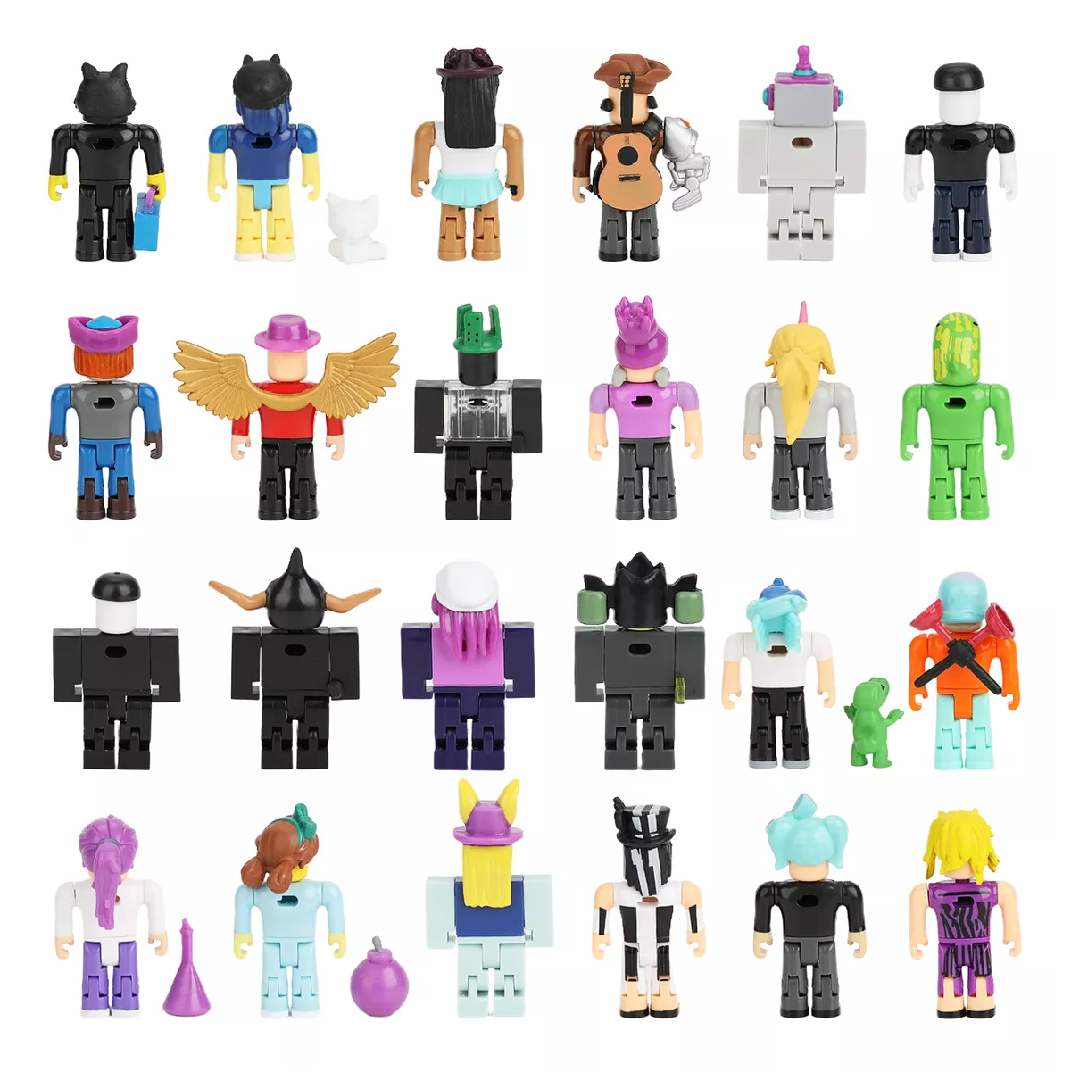 Foto 5 pulgar | Figuras Virtual World Roblox Building Block Muñeca 24 Piezas Estilo 2