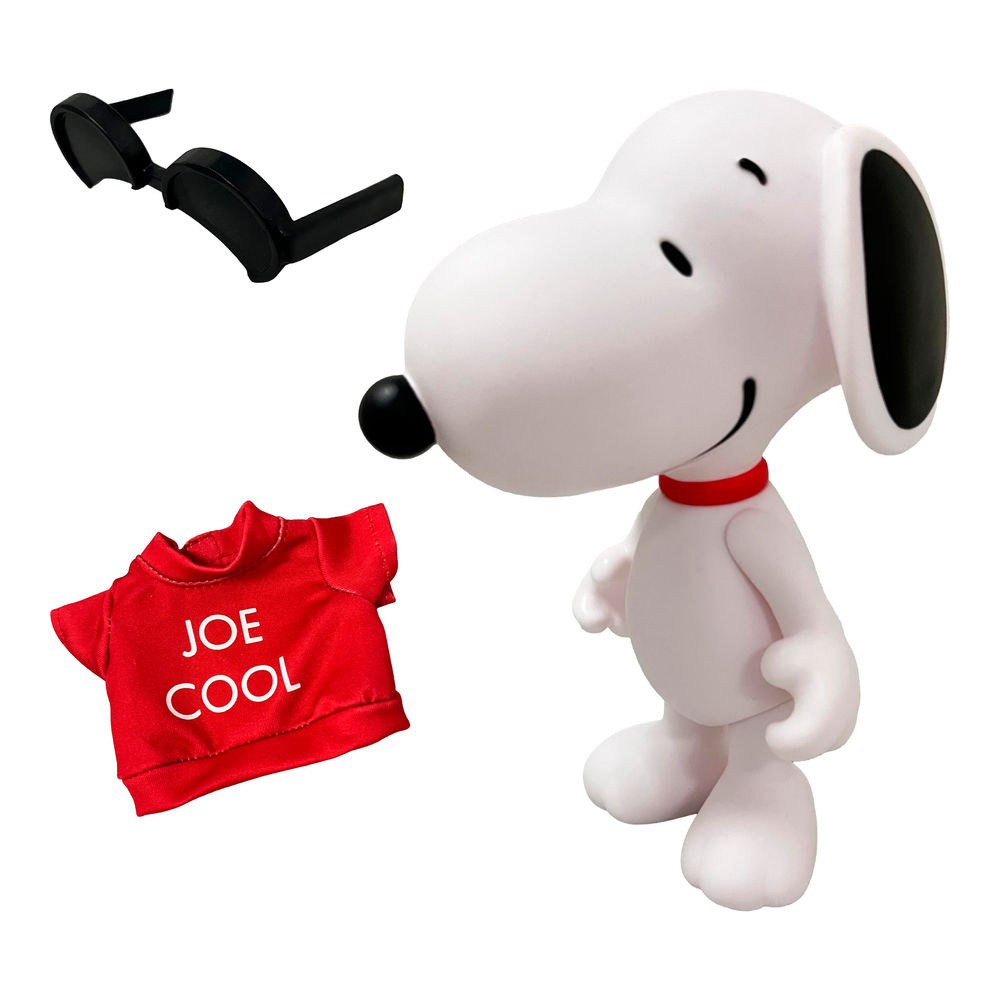Foto 8 pulgar | Figura Articulada Ruz Peanuts (snoopy Joe Cool 25 Cm Blanco)