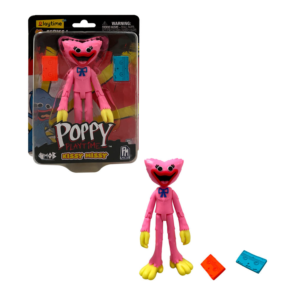 Foto 2 pulgar | Figura Articulada Ruz Poppy Playtime (kissy Missy 12 Cm Rosa)