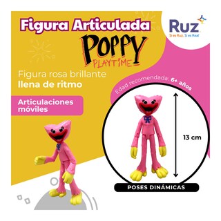 Foto 3 | Figura Articulada Ruz Poppy Playtime (kissy Missy 12 Cm Rosa)