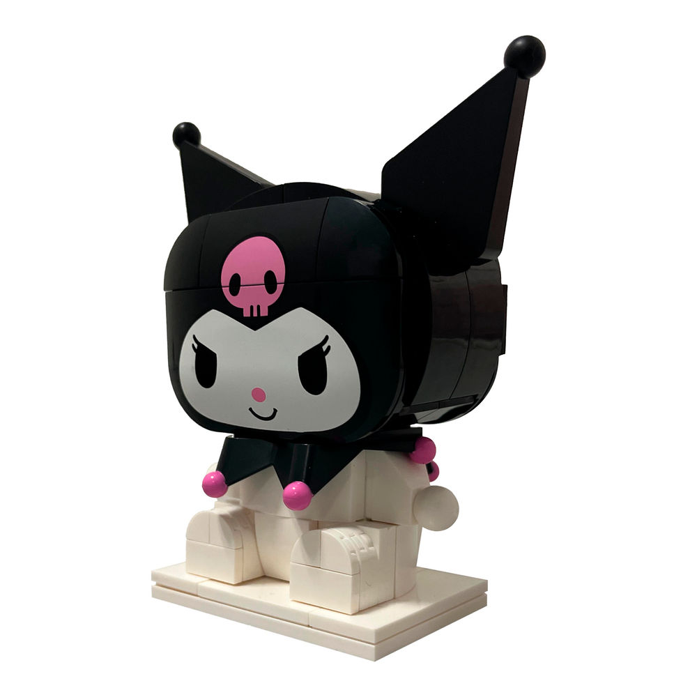 Foto 9 pulgar | Figura Armable Ruz Sanrio Kuromi 11 Cm Blanco