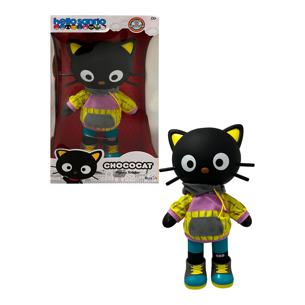 Foto 2 pulgar | Figura Articulada Ruz Hello Sanrio (chococat 28 Cm Negro)