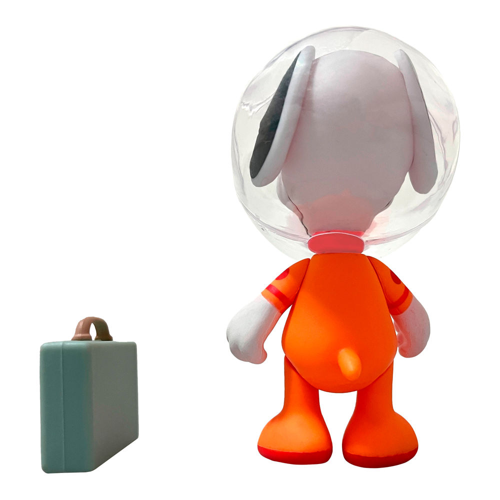 Foto 6 | Figura Articulada Ruz Peanuts (snoopy Astronauta 10 Cm Naranja)