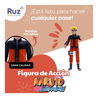 Foto 4 | Figura De Acción Ruz Naruto Shippuden Naruto 30 Cm Naranja