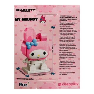 Foto 2 | Figura Armable Ruz Sanrio (melody 10 Cm Rosa)