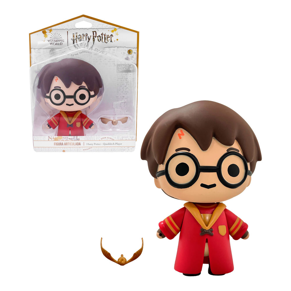 Figura Articulada Ruz Harry Potter (harry Potter Quidditch Player 13 Cm Rojo)