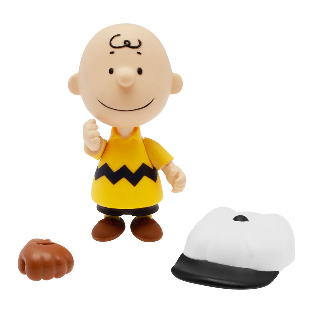 Foto 7 | Figura Articulada Ruz Peanuts Charlie Brown 10 cm Amarillo