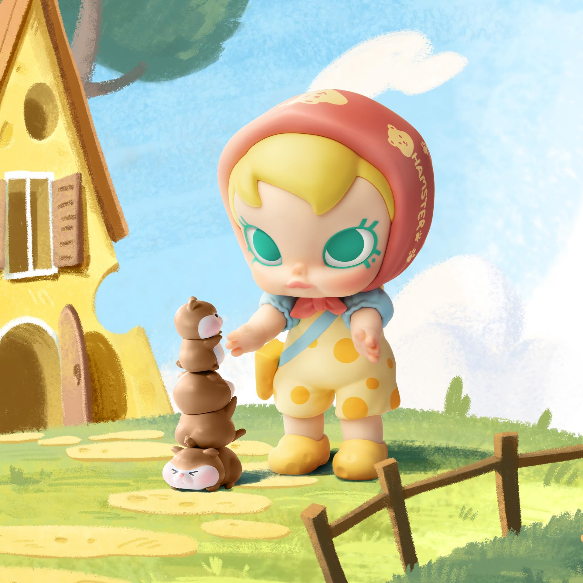 Foto 6 pulgar | Figuras De Acción Pop Mart Baby Molly My Huggable Discovery - Venta Internacional.